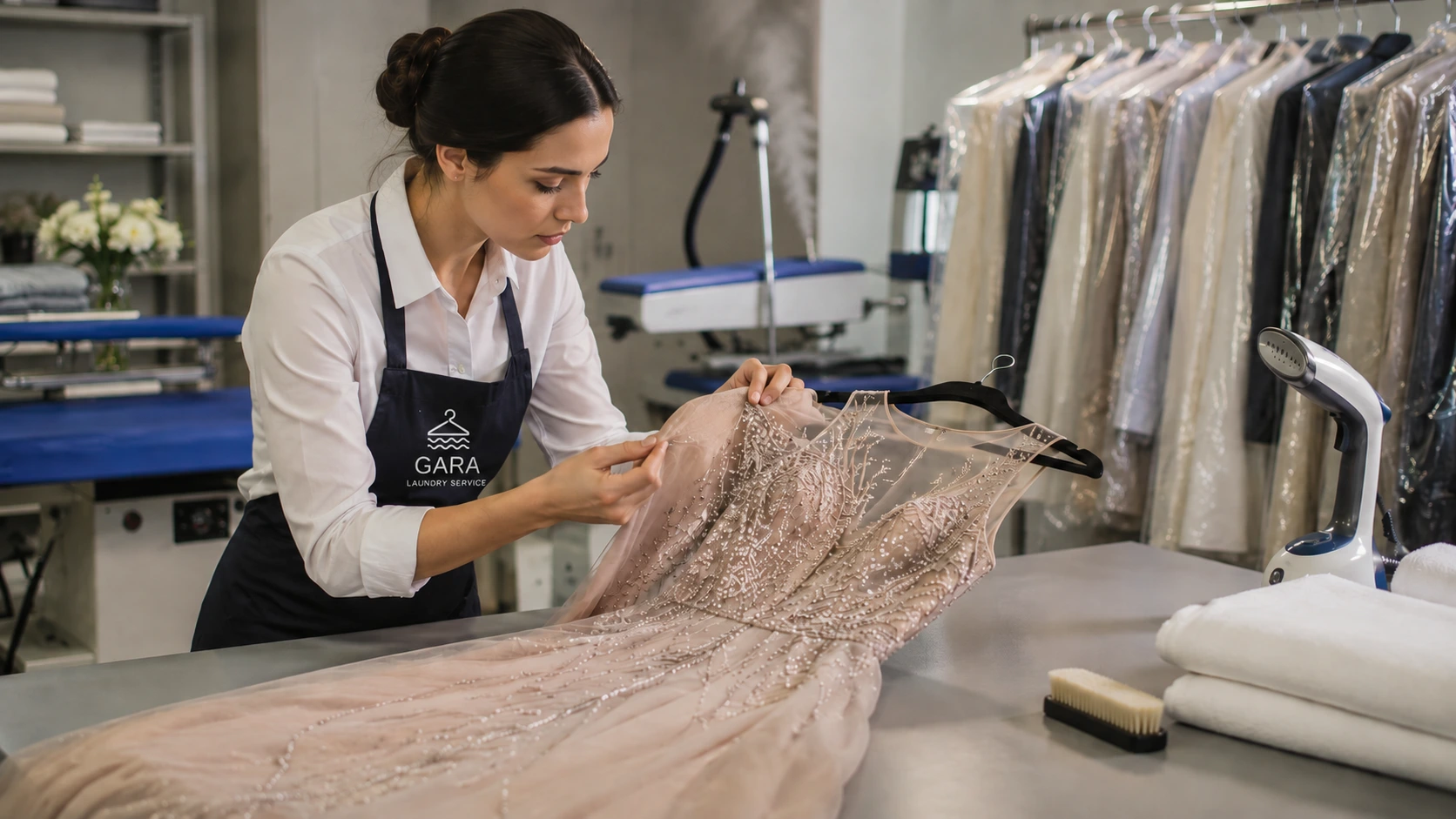 how much does dry cleaning a dress cost